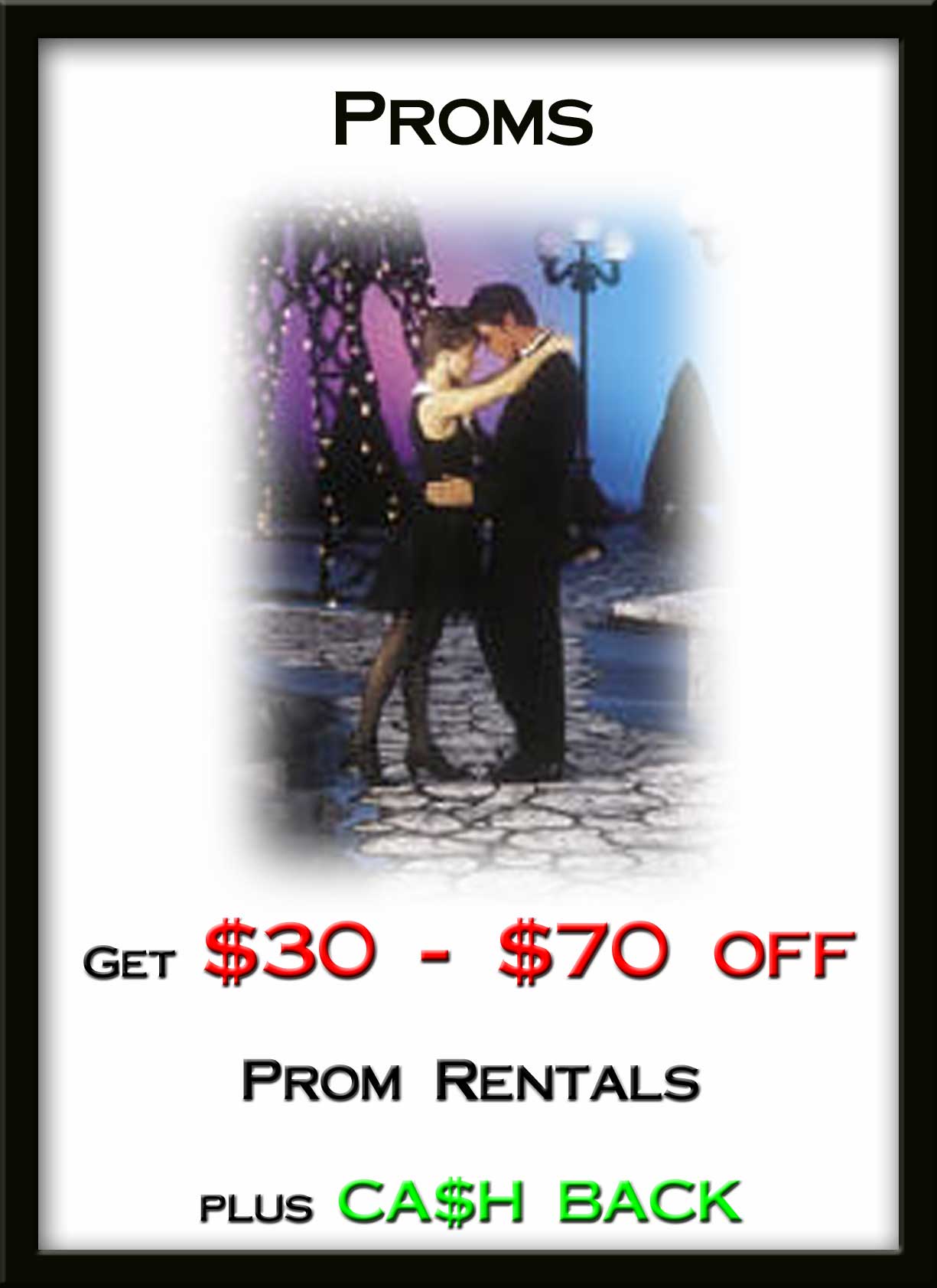 Prom Specials - Tuxedos and Formal Wear - Lowell, MA